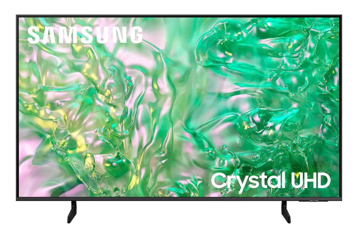 Televizor Samsung 50 inch Smart 4K negru cu suport