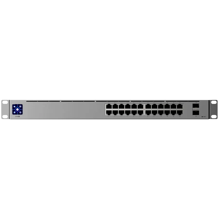 Switch Ubiquiti USW PRO MAX 24 POE cu porturi Gigabit și alimentare POE