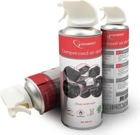 Spray aer comprimat Gembird 400ml cu tub de extensie pentru curatare electronice