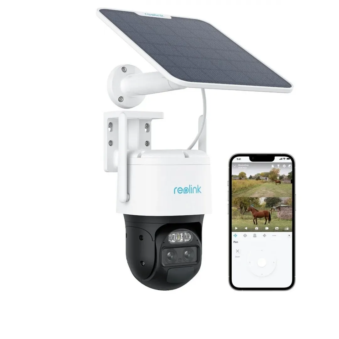 Cameră de supraveghere Reolink GO G770 negru cu panou solar integrat