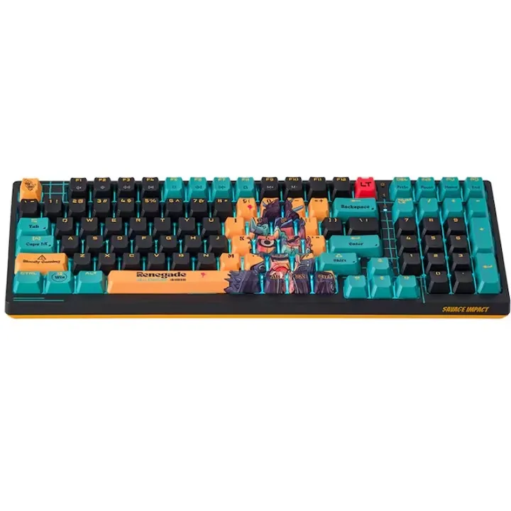 Tastatura gaming Bloody AT98 cu switch-uri optice Alpha