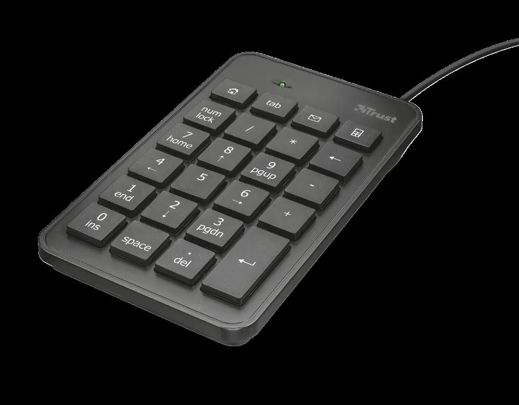 Tastatură numerică USB Trust Xalas TR-22221 neagră