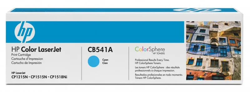 Toner original HP 125A Cyan CB541A pentru Color LaserJet