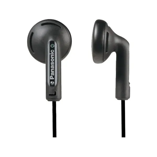 Căști in-ear Panasonic RP-HV154E-K negru cu fir și jack 3.5mm