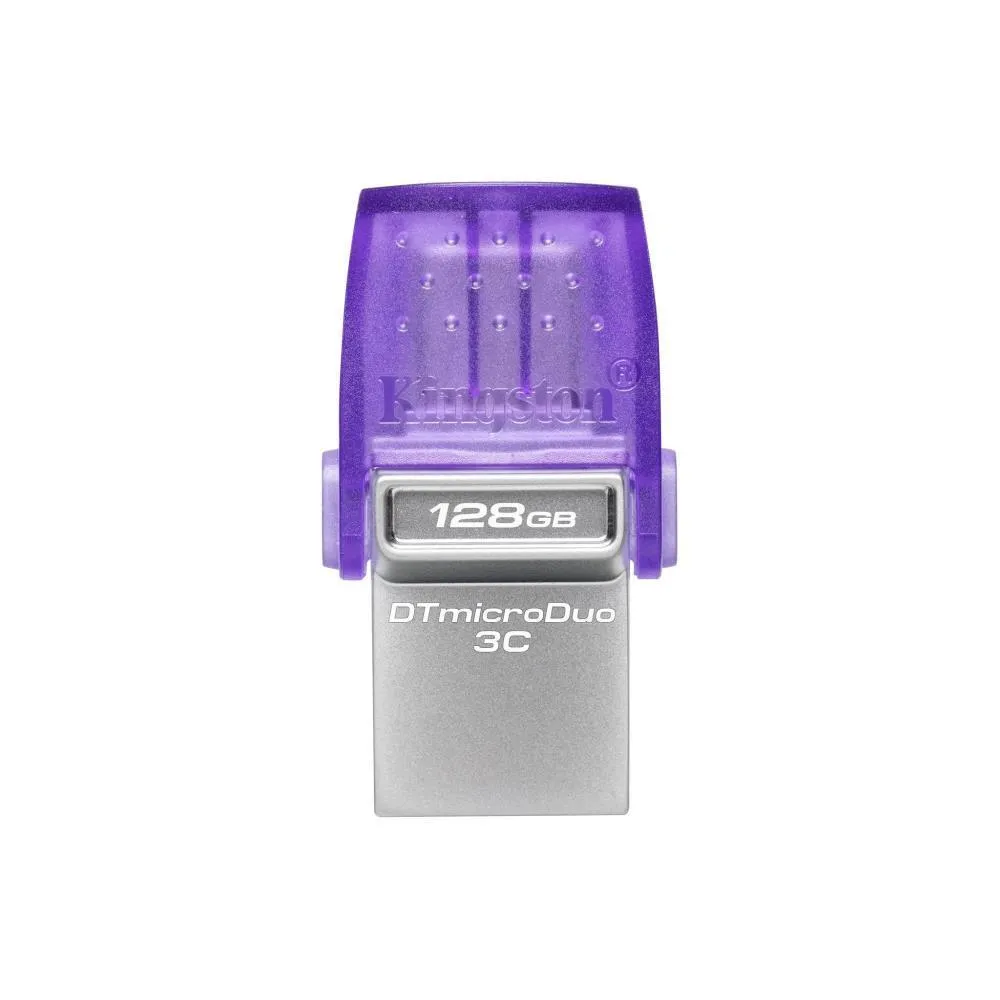 Stick USB Kingston DataTraveler 128GB cu conectori USB-A și USB-C