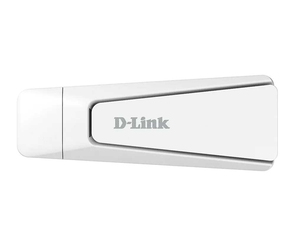 Adaptor rețea D-Link AX1800 Wi-Fi 6 cu antenă externă și port USB 3.0