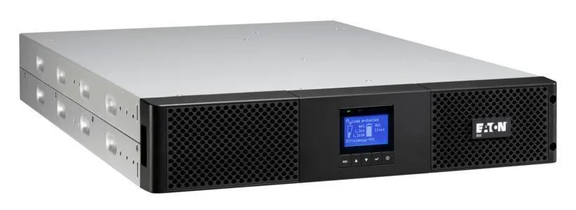 UPS Eaton 9SX2000IR 1800W online rack cu display LCD și 8 ieșiri IEC