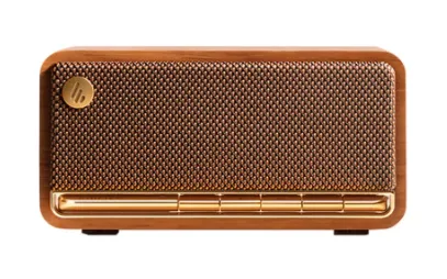 Boxă Bluetooth Edifier retro cu design vintage maro 1960s