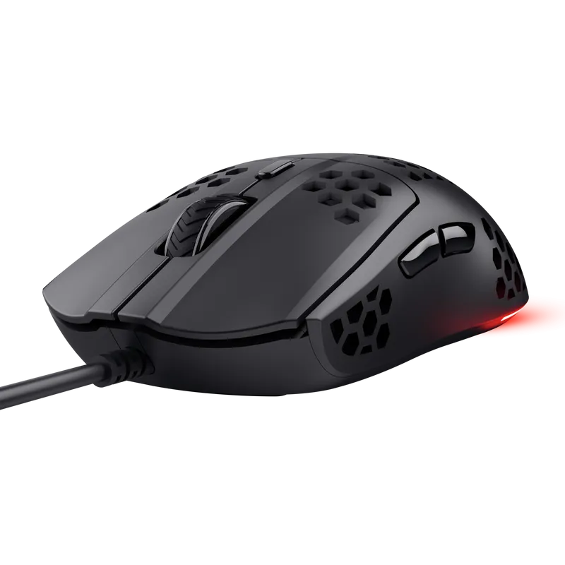 Carcasă gaming Trust GXT 928 Helox negru cu panou lateral din sticlă