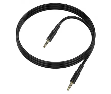 Cablu audio Borofone BL25 negru cu conectori Jack 3.5mm