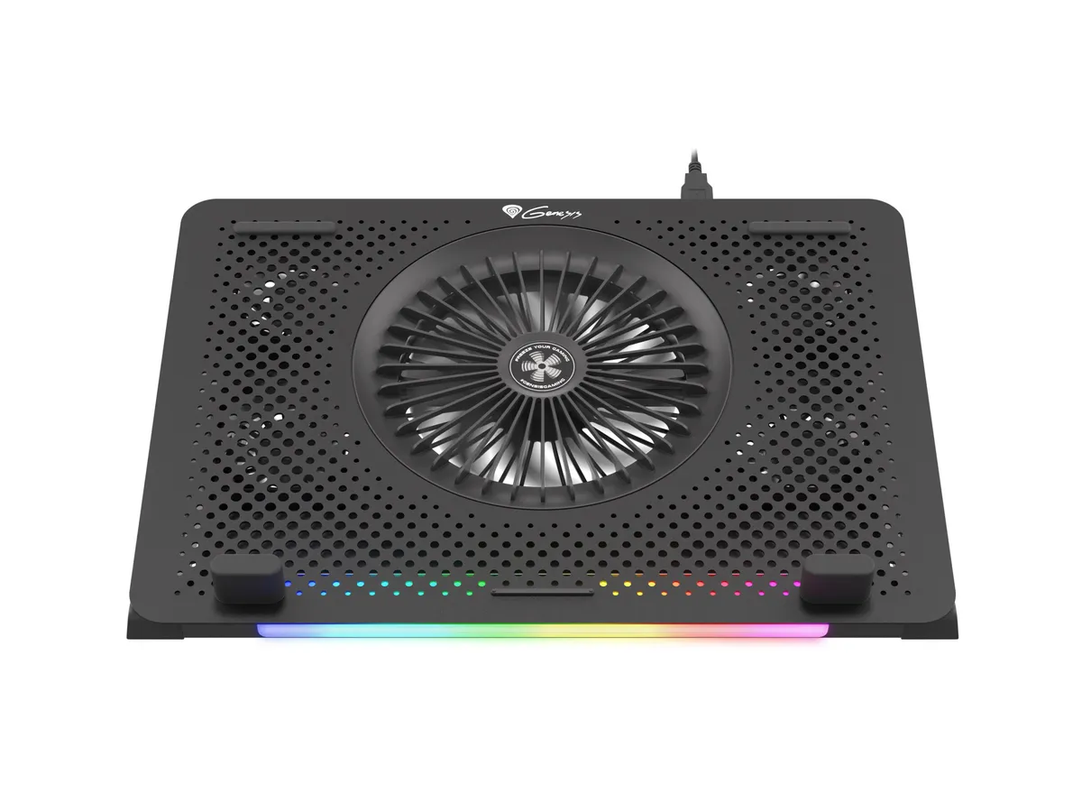 Pad de răcire laptop Genesis Oxid 450 cu ventilator și iluminare RGB