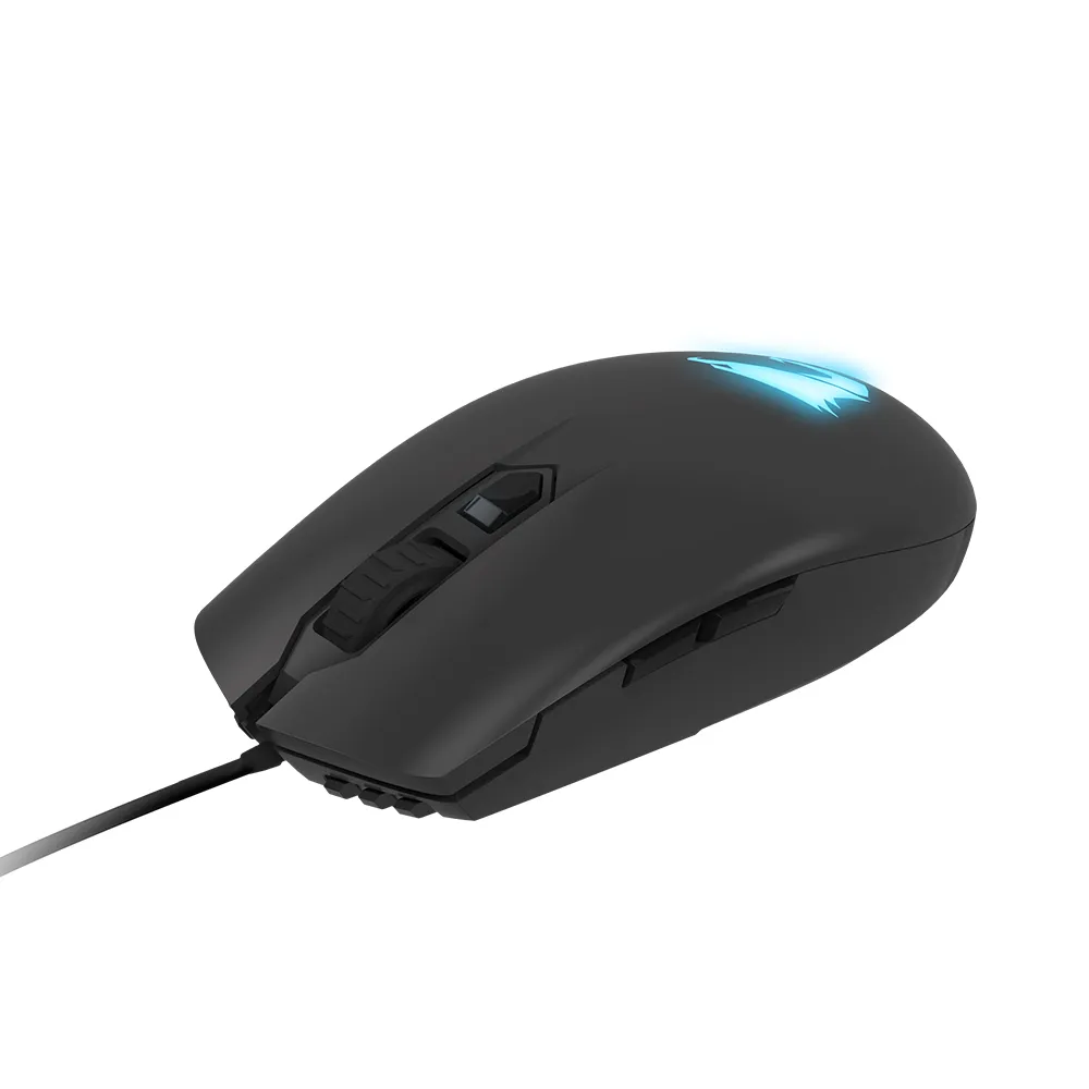 Mouse gaming GIGABYTE AORUS M2 negru cu senzor performant