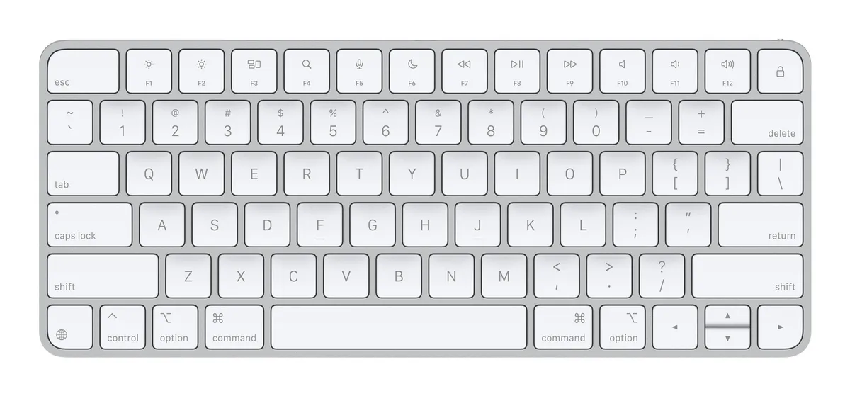Tastatura Apple Magic Keyboard 2024 alb wireless cu layout internațional
