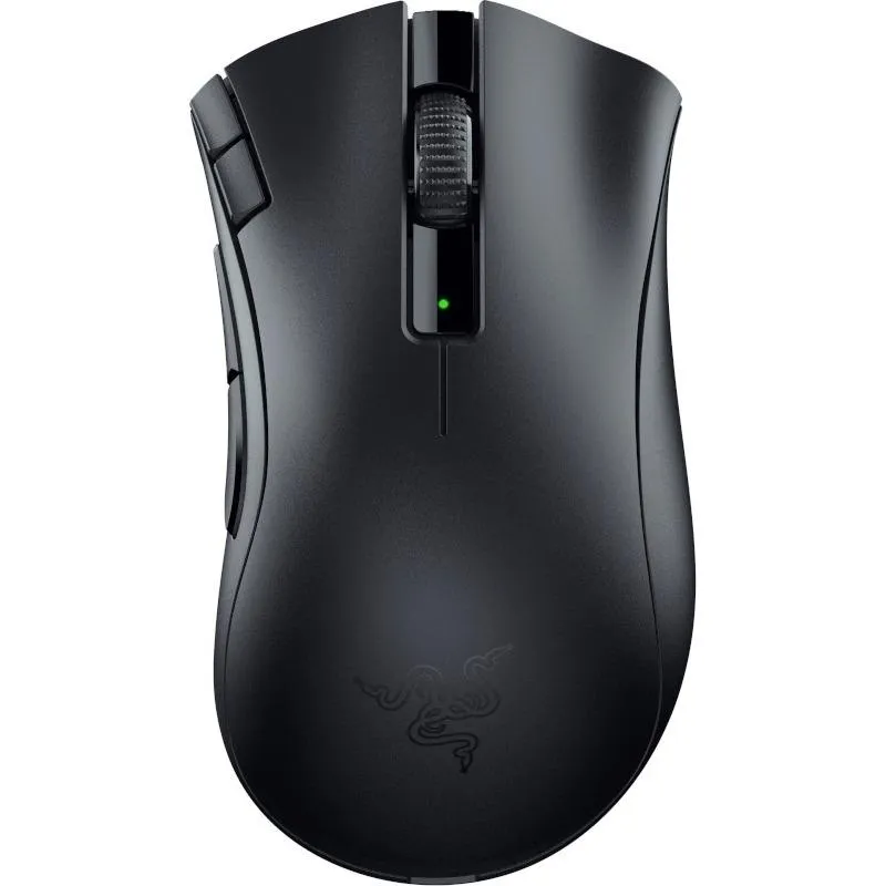 Mouse gaming Razer DeathAdder V2 X HyperSpeed wireless negru cu design ergonomic