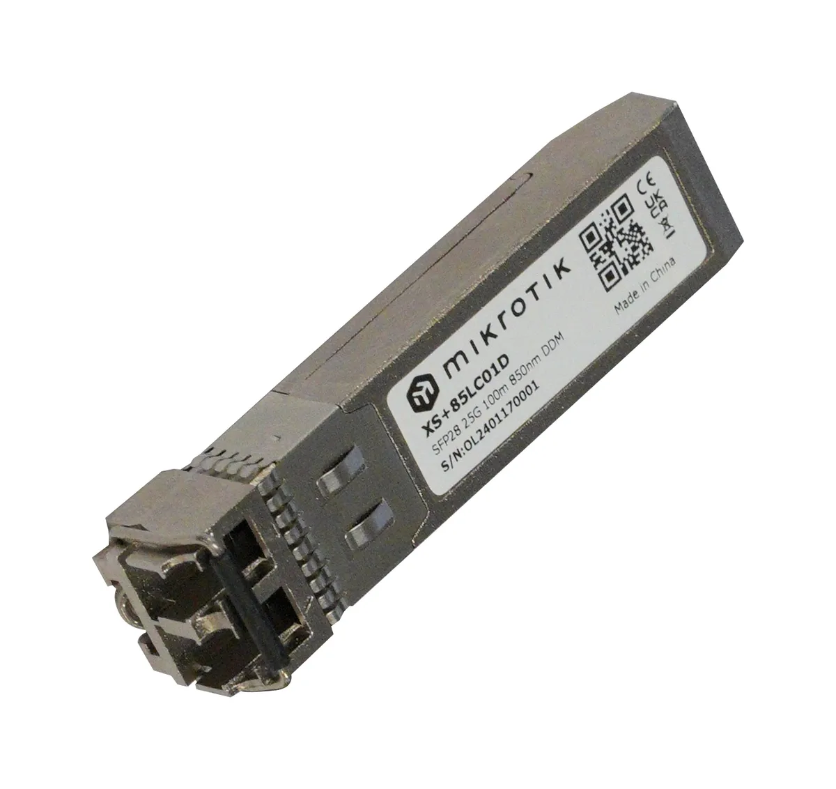 Transceiver optim SFP+ Mikrotik XS+85LC01D 10 Gbps