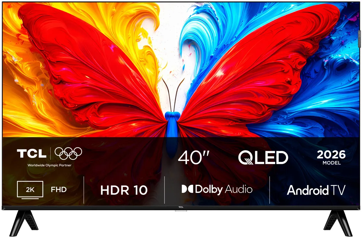 Televizor QLED TCL 40 inch FHD 100 cm - Imagine Clară și Contrast Elevat