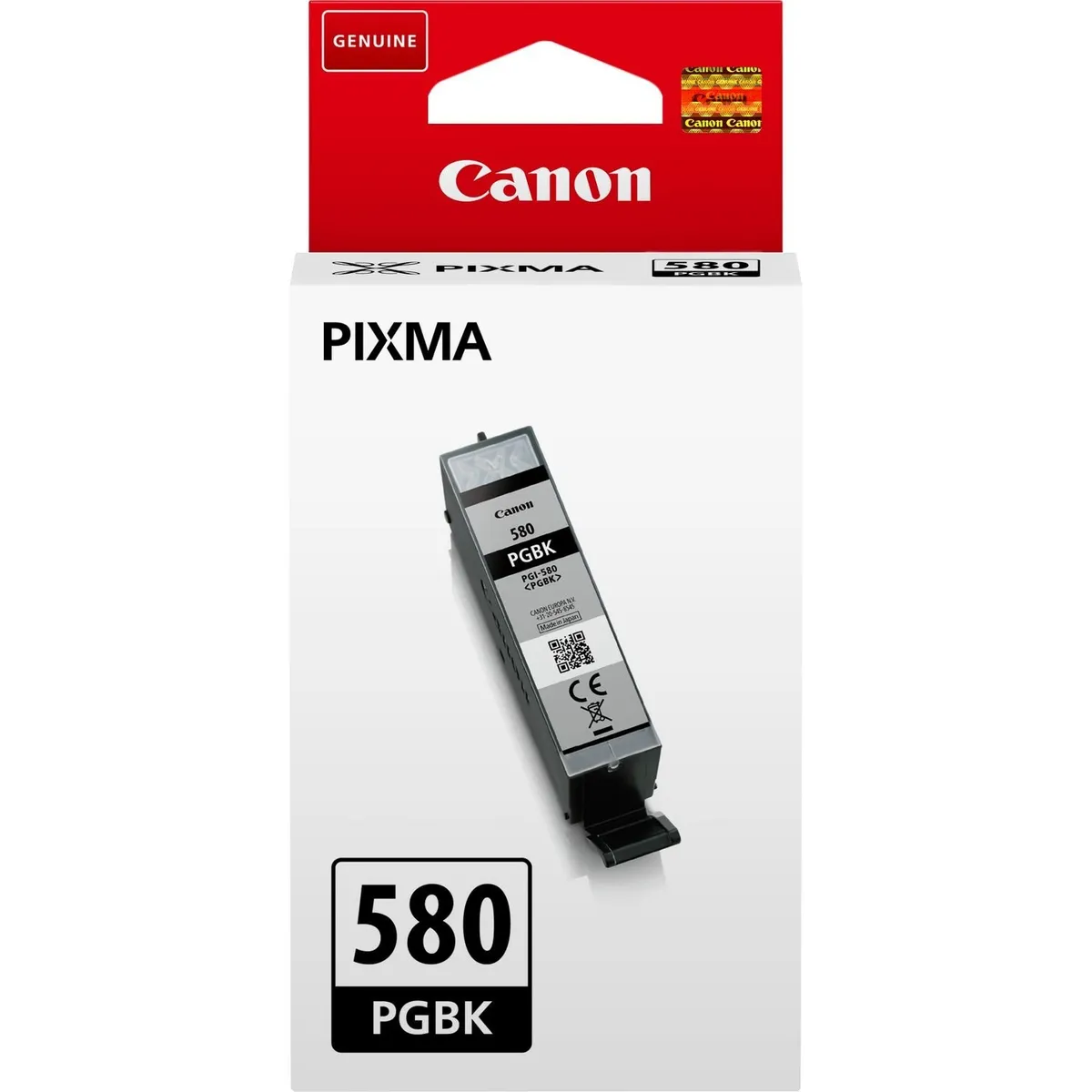 Cartus cerneală original Canon PGI-580PGBK negru pentru imprimante Pixma