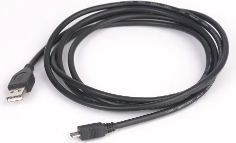 Cablu de alimentare și date Micro-USB 1.8m Gembird negru