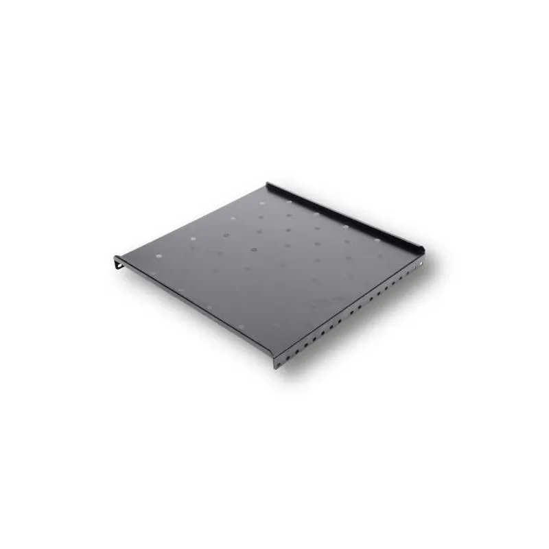 Raft fix 19 inchi 1U culoare gri pentru rack-uri profesionale