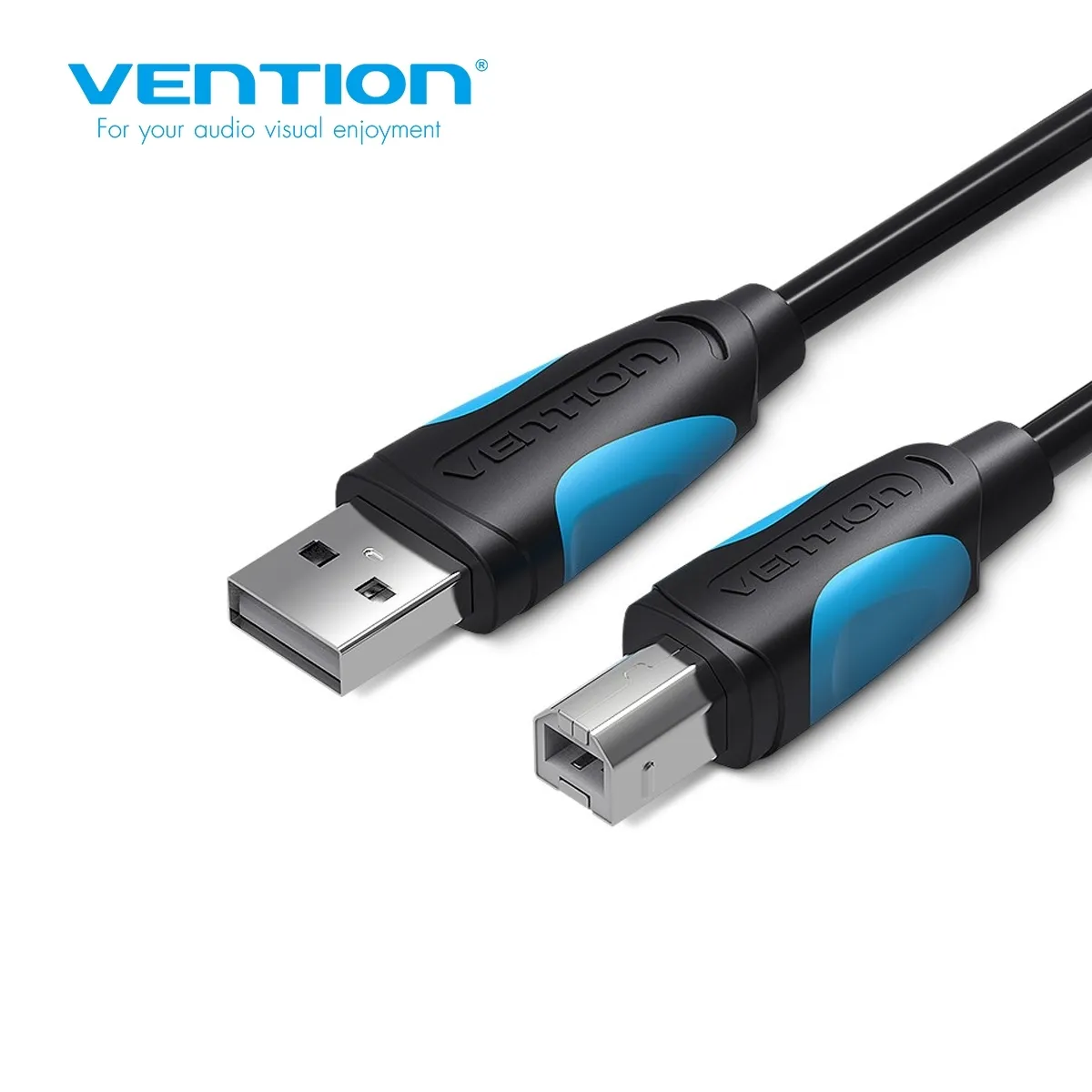 Cablu USB tip B negru 10 metri pentru imprimantă Vention