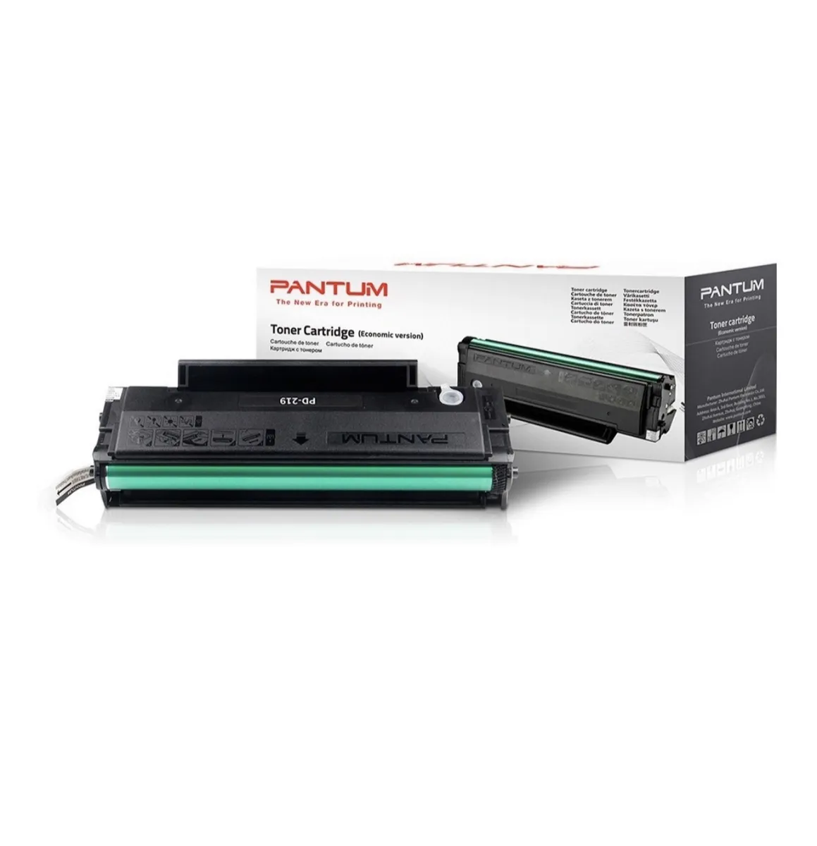 Toner original Pantum PD-219 negru pentru imprimante multifuncționale