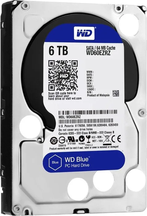 Disc dur WD Blue 6TB pentru desktop PC