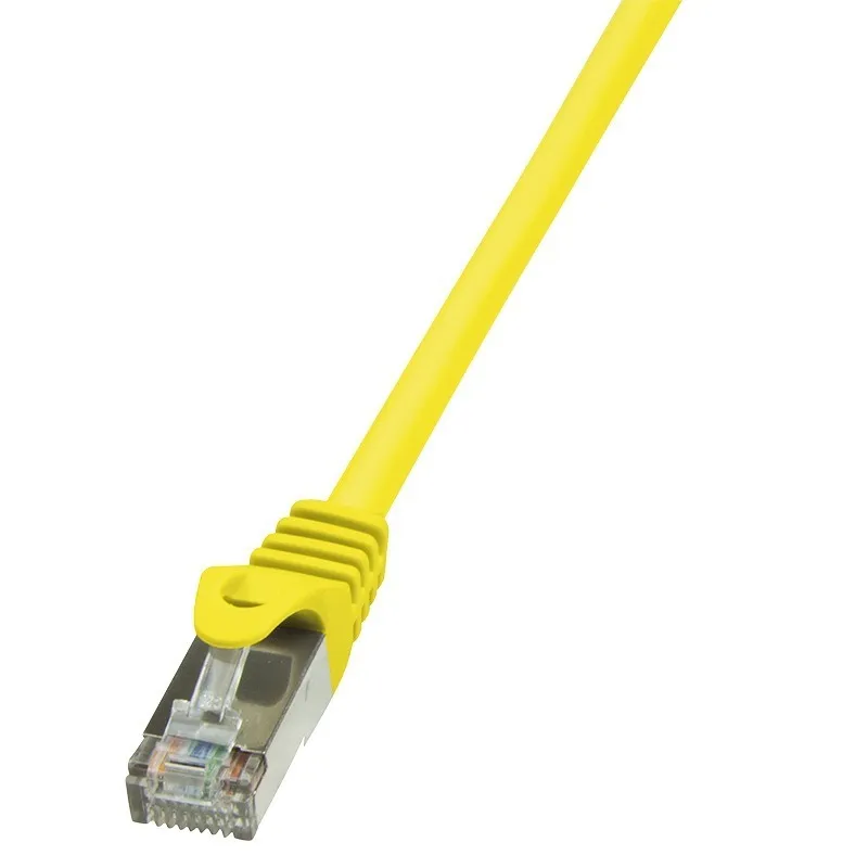 Patch cord FTP Cat5e Logilink 2m galben ecranat