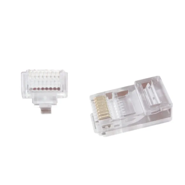 Mufe RJ-45 Gembird Cat5e transparente tip pass-through