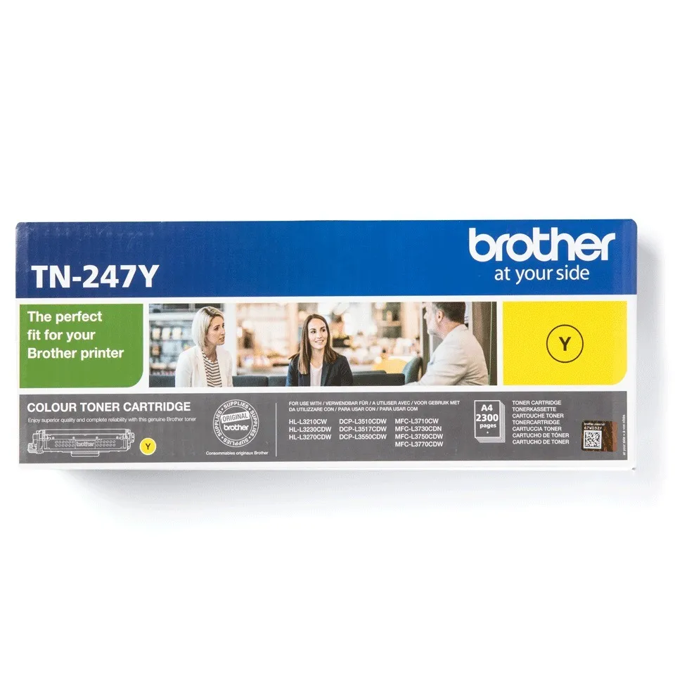 Toner Brother TN247Y galben original în cutie