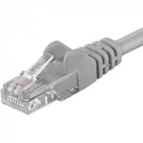 Patchcord UTP Cat.6 RJ45 gri 2 metri pentru rețea de internet