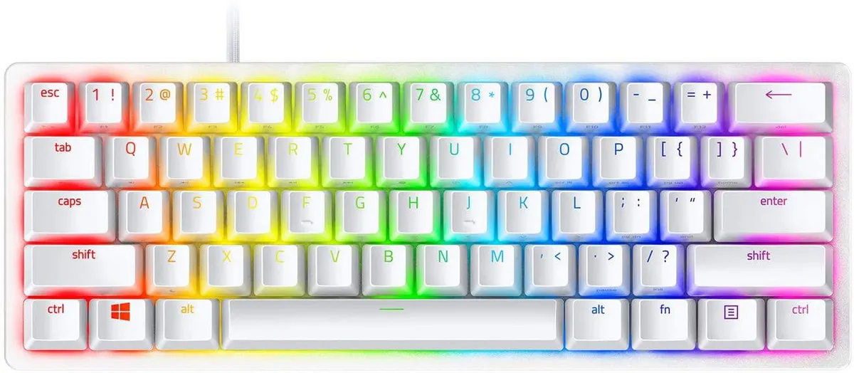 Tastatura mecanica Razer Huntsman Mini 60% negru cu comutatoare optice