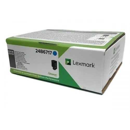 Toner original Lexmark Cyan 24B6717 pentru imprimante XC4140-XC4153