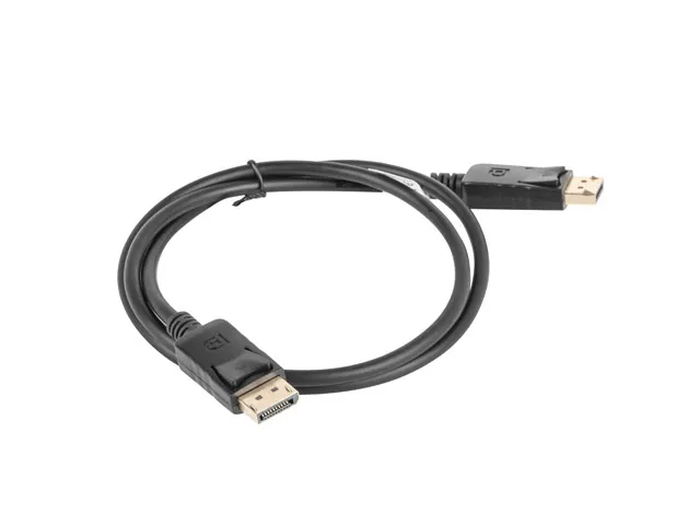 Cablu DisplayPort 1.2 M/M 1m 4K negru Lanberg