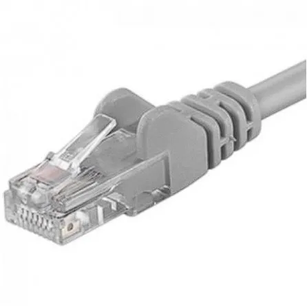 Cablu Patchcord FTP Cat.5e gri, 1 metru, cu conectori RJ45