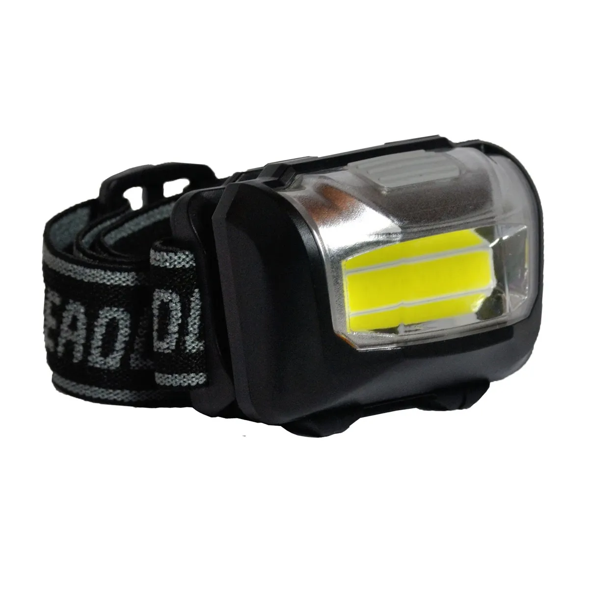 Lanternă frontală LED Spacer 3W cu bandă pe frunte și 4 moduri