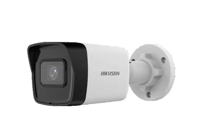 Cameră de supraveghere IP Bullet 2MP Hikvision cu infraroșu 30m