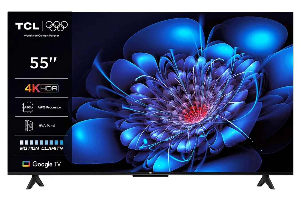 Televizor LED 4K 55 inch TCL 55P69K cu ecran Ultra HD