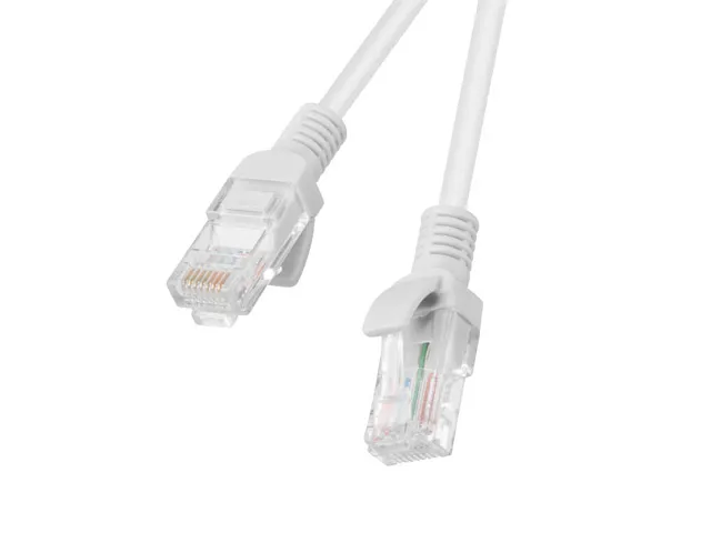 Cablu patch Lanberg Cat.5e UTP 5 metri gri cu conectori RJ45