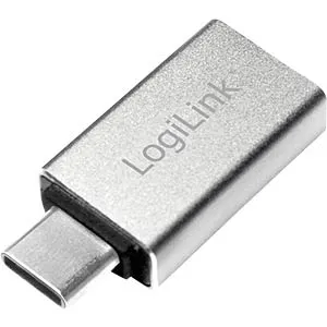 Adaptor OTG Logilink USB-C la USB-A 3.0 negru