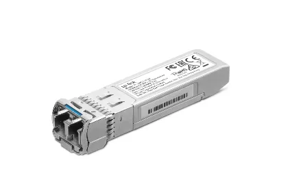 Modul transceiver SFP+ TP-Link 10GBase-LR cu conectori LC pentru fibră optică