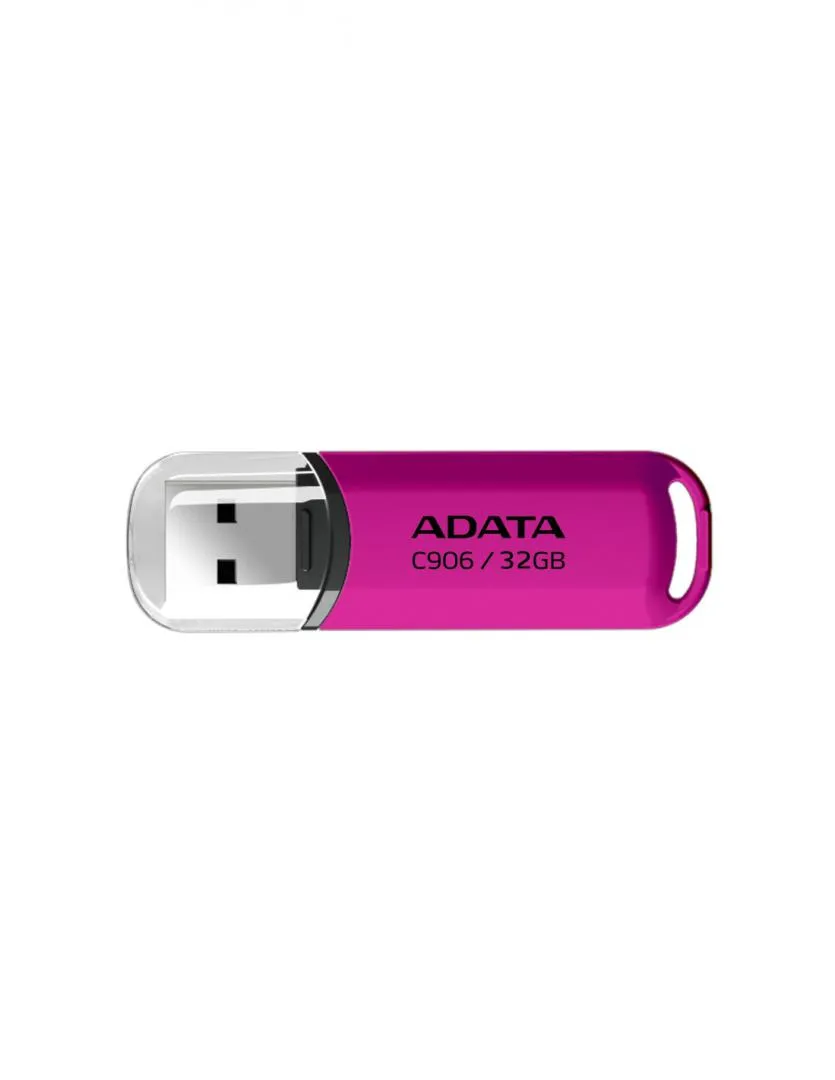Memorie USB Adata 32GB roz cu capac protector