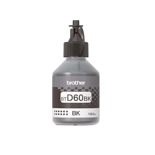 Cartus cerneala original Brother BTD60BK negru pentru imprimante