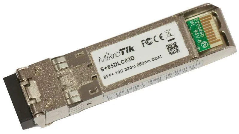 Transceiver SFP+ Mikrotik S+85DLC03D 10G fibră optică