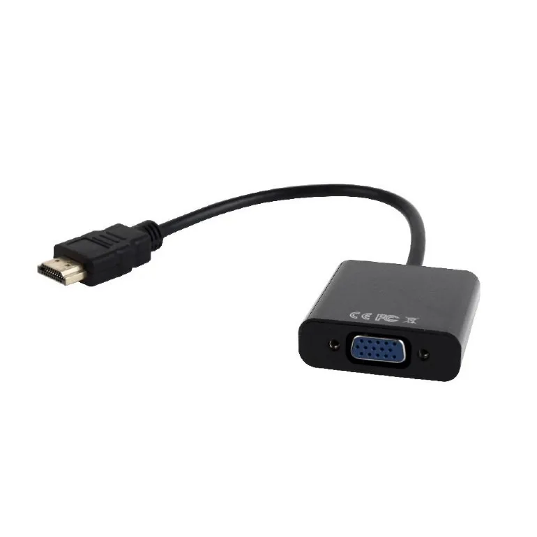 Cablu adaptor HDMI VGA negru 15cm SPACER