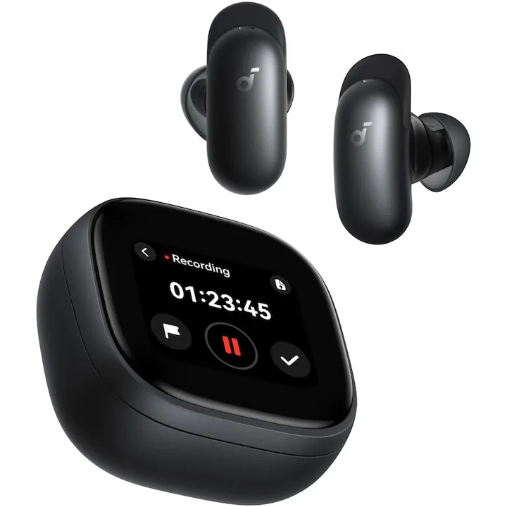 Căști Anker Soundcor Liberty 5 Pro Max, Bluetooth 6.1, ANC, Autonomie 28 ore