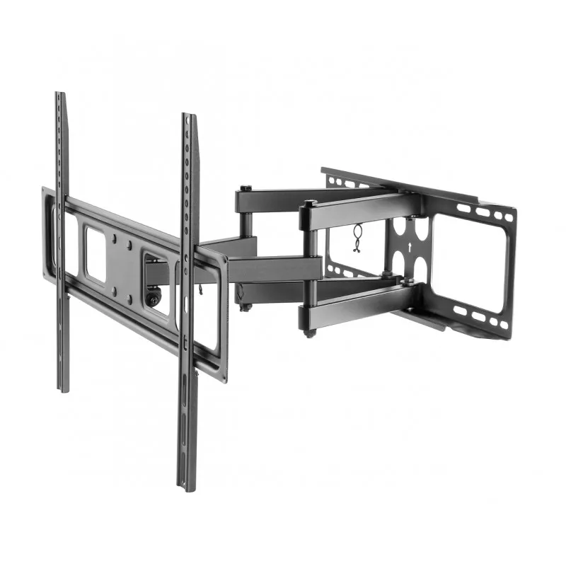 Suport TV de perete Nexio cu brat full-motion, negru, compatibil 37-70 inch