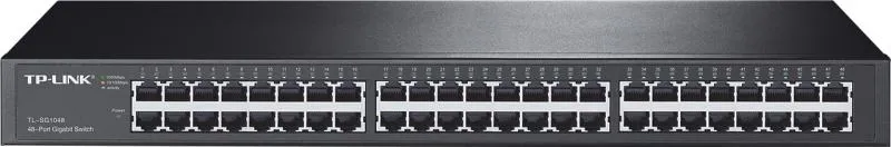 Switch TP-Link 48 porturi Gigabit TL-SG1048 cu carcasă metalică