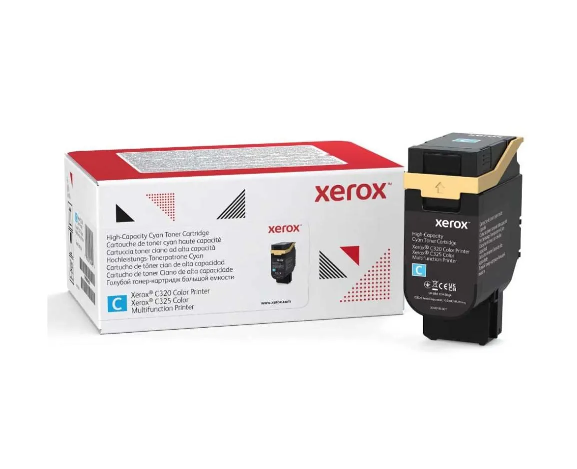 Toner original Xerox cyan 006R04832 pentru C320 C325
