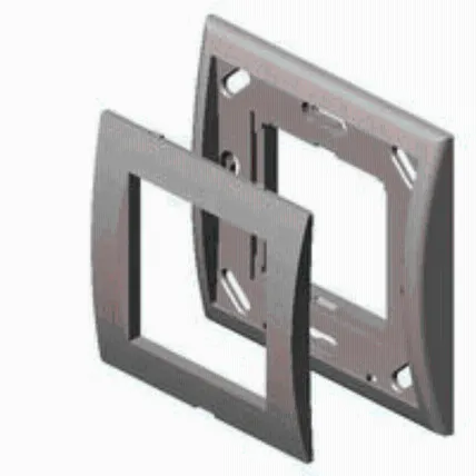 Rama montaj ingropat Nexans LANmark alb 45x45