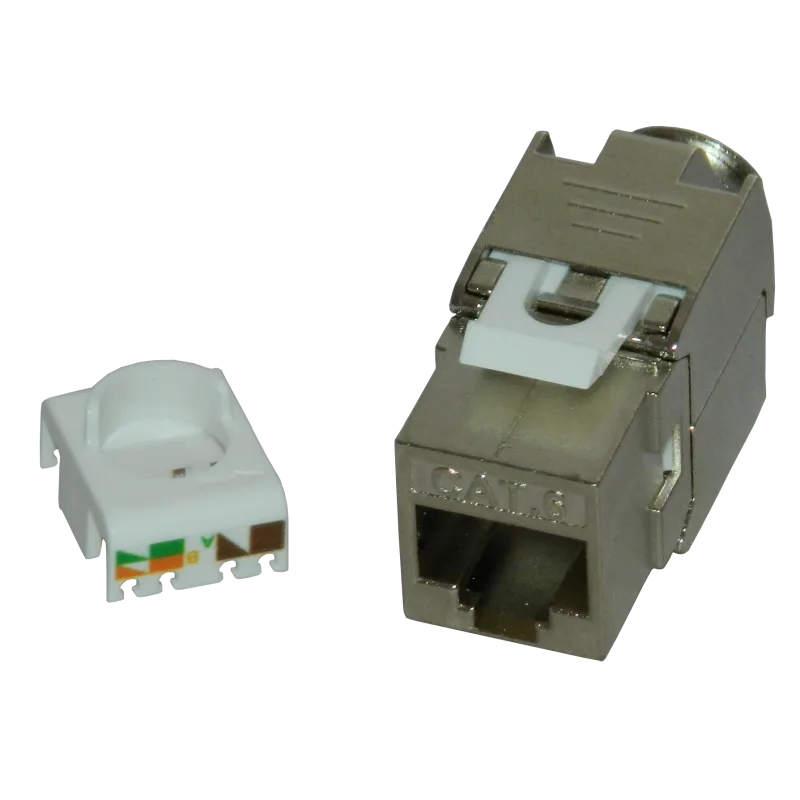 Keystone Cat6 FTP EMTEX toolless conector rețea